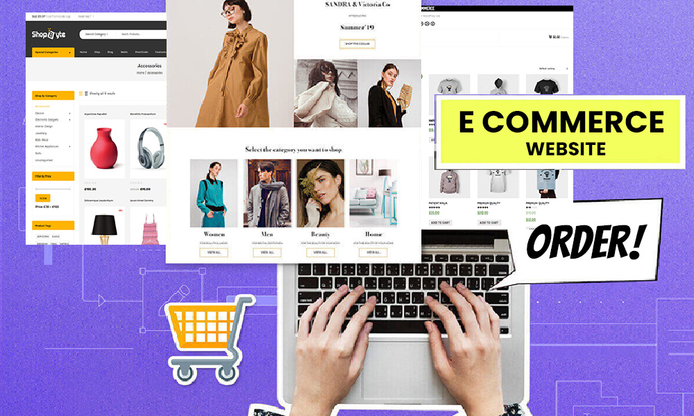 E Commerce Website image